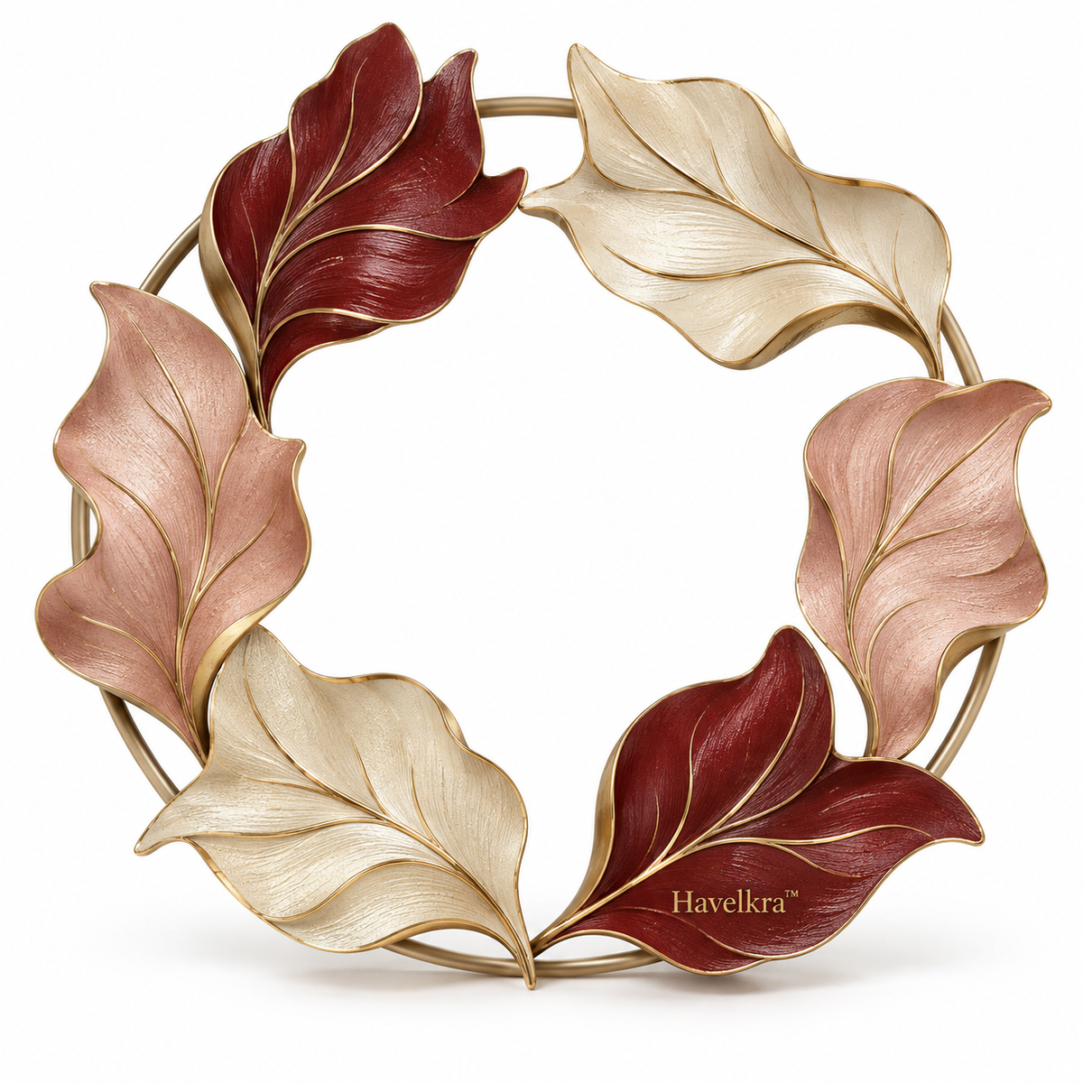 Havelkra™ Reversible Sculptural Seasonal Wreath with Convertible Display