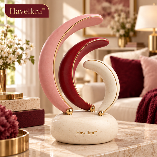 Havelkra™ Sculptural Pivot Arc Table Object